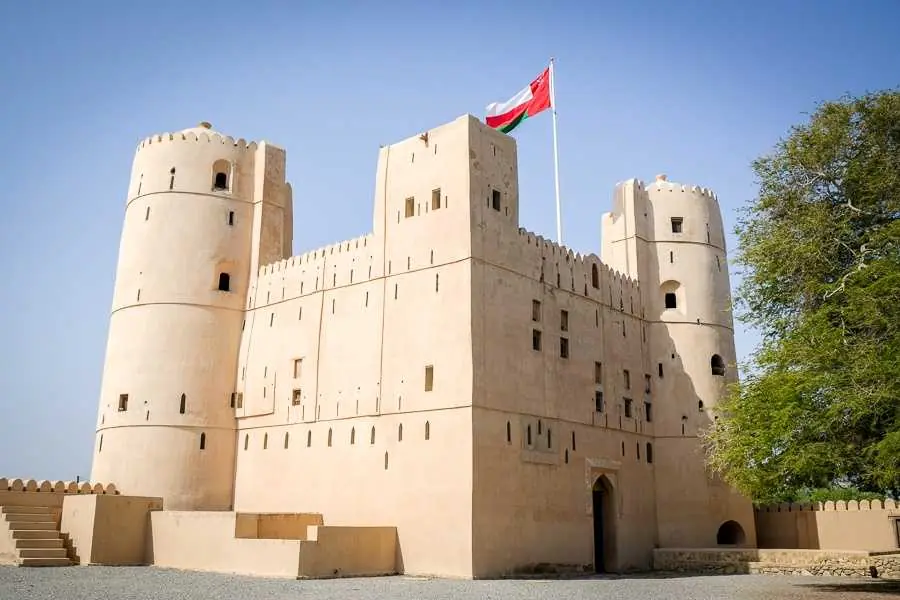 An Naman Castle Near Muscat, Oman